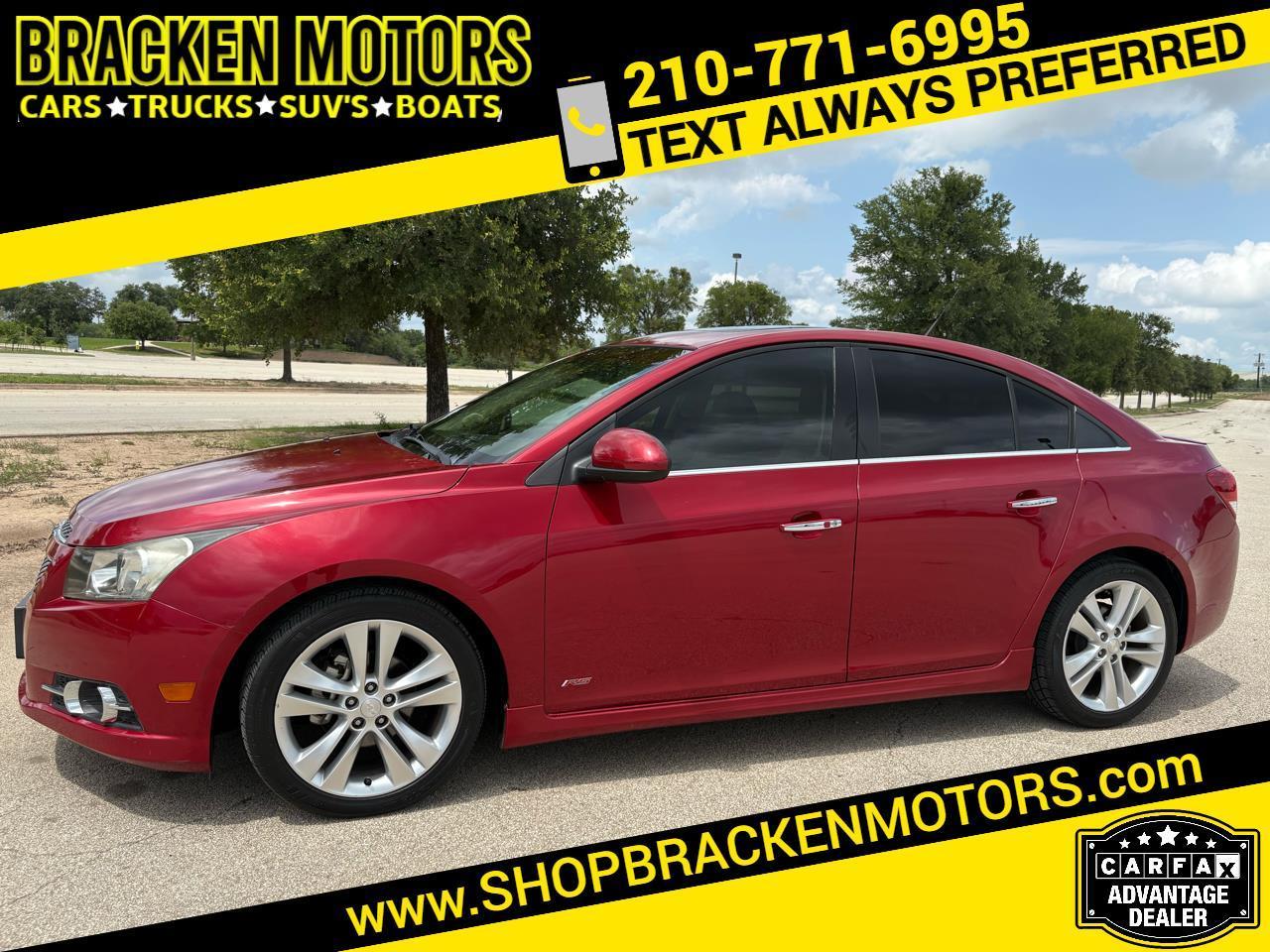 2012 Chevrolet Cruze 4dr Sdn LTZ