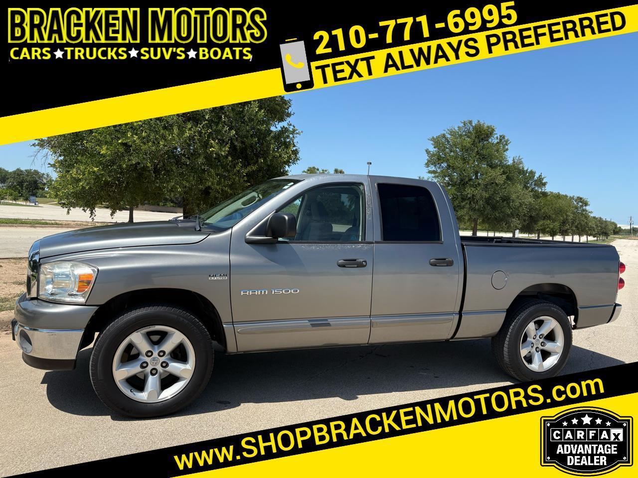 2007 Dodge Ram 1500 2WD Quad Cab  SLT