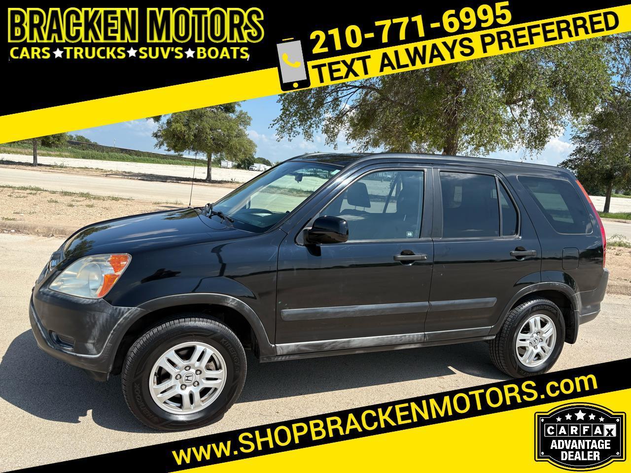2002 Honda CR-V 4WD EX Auto