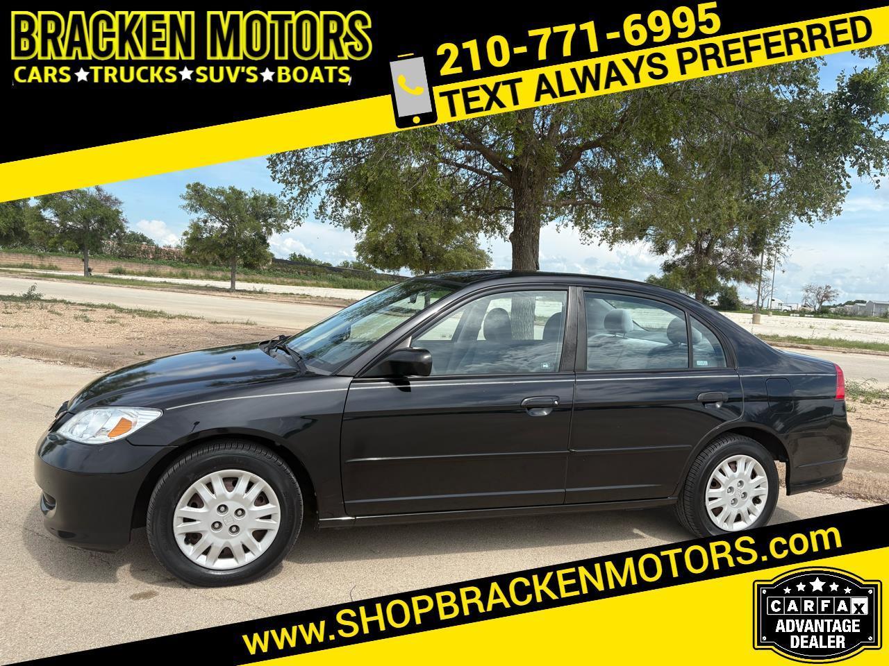 2005 Honda Civic Sdn LX SEDAN AUTO