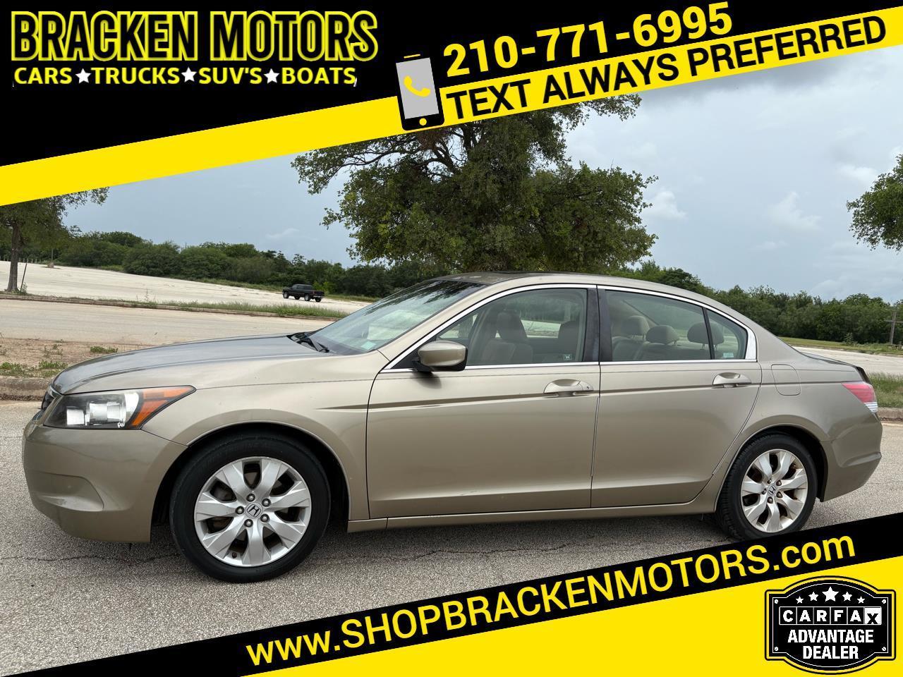 2008 Honda Accord Sdn SEDAN I4 Auto EX-L