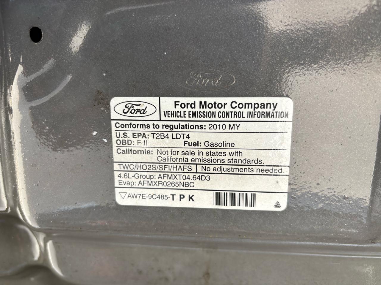 Ford F-150 4WD SuperCab 145" XLT 2010