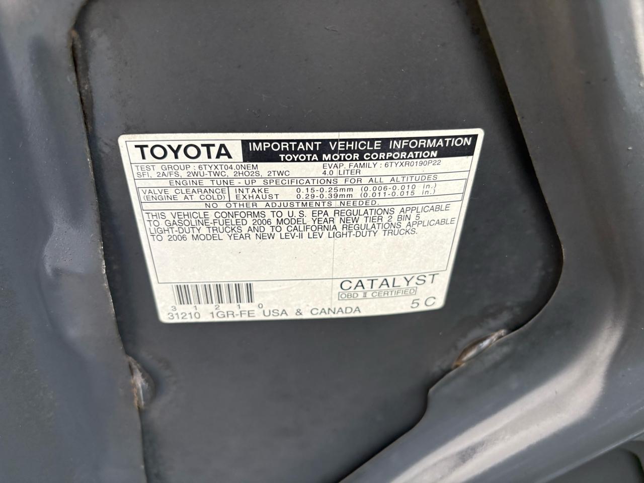 Toyota Tundra  2006