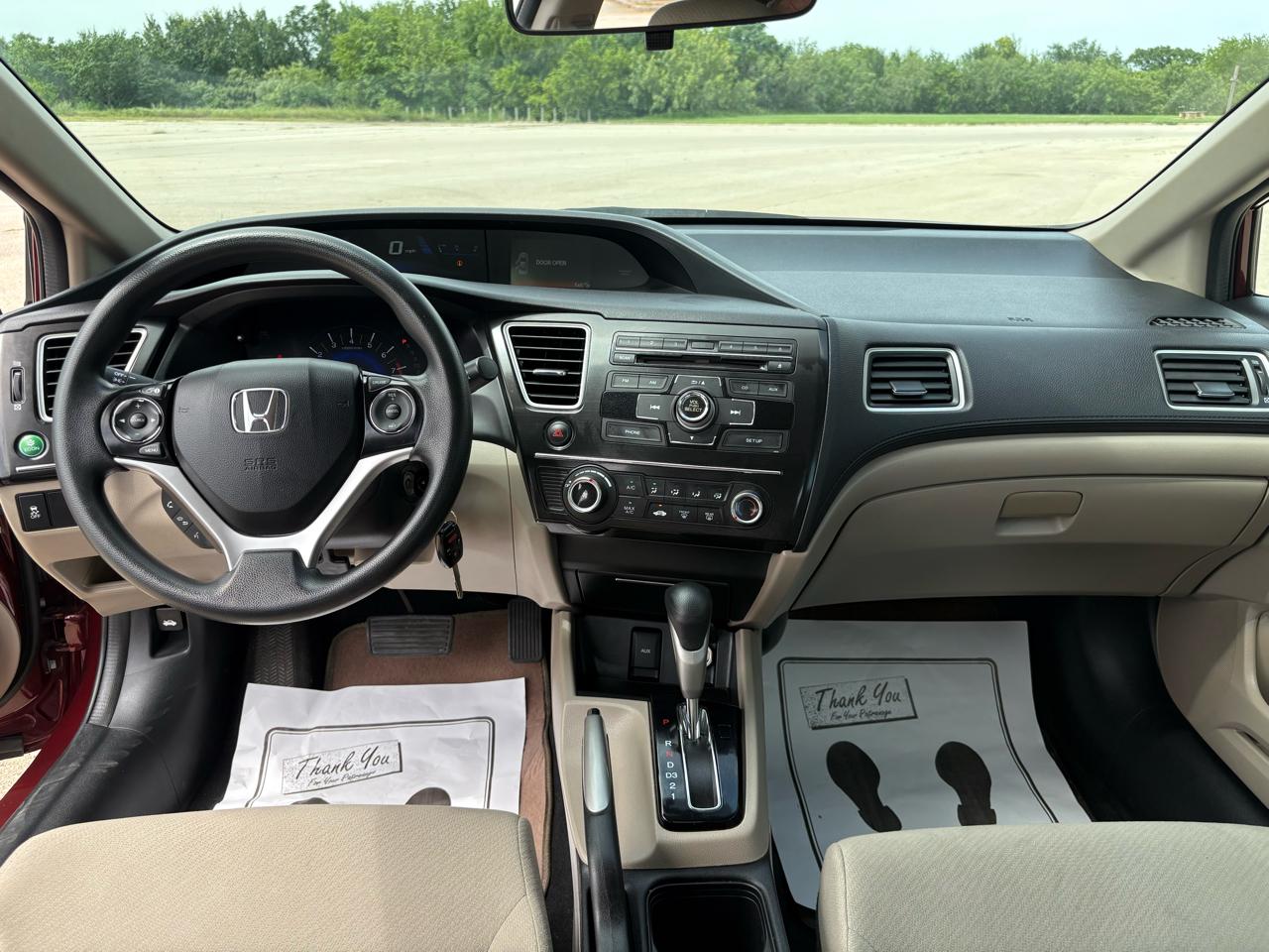 Honda Civic Sdn 4dr Auto LX 2013