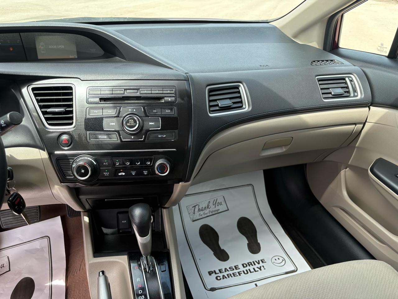 Honda Civic Sdn 4dr Auto LX 2013