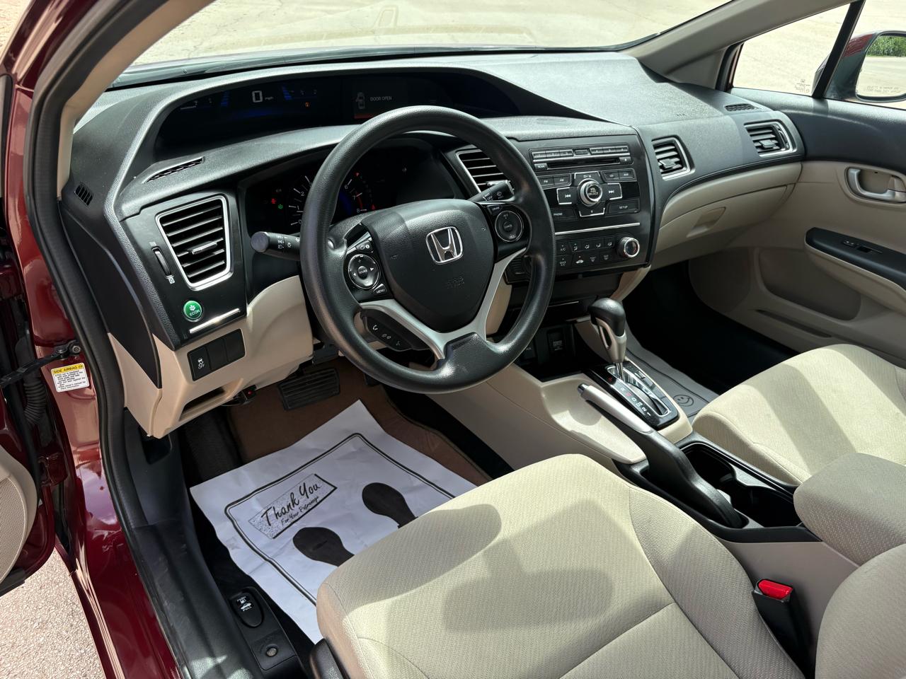 Honda Civic Sdn 4dr Auto LX 2013