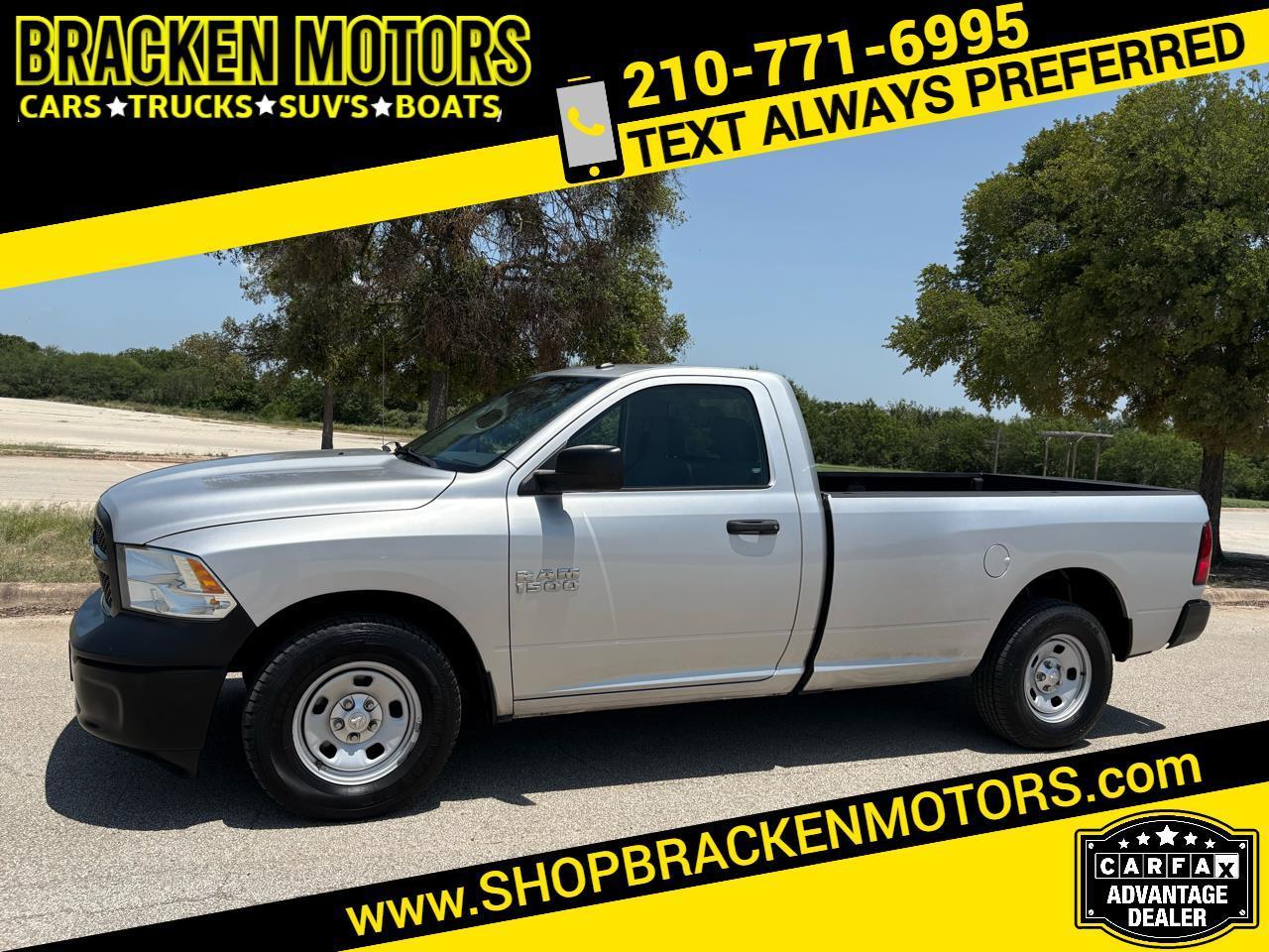RAM 1500 2WD Reg Cab 140.5" Tradesman 2014