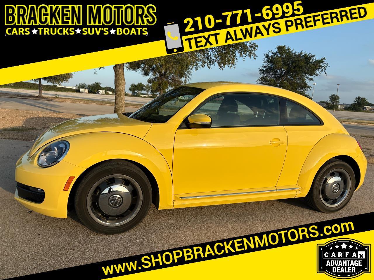 Volkswagen Beetle 2dr Cpe Auto 2.5L PZEV 2012