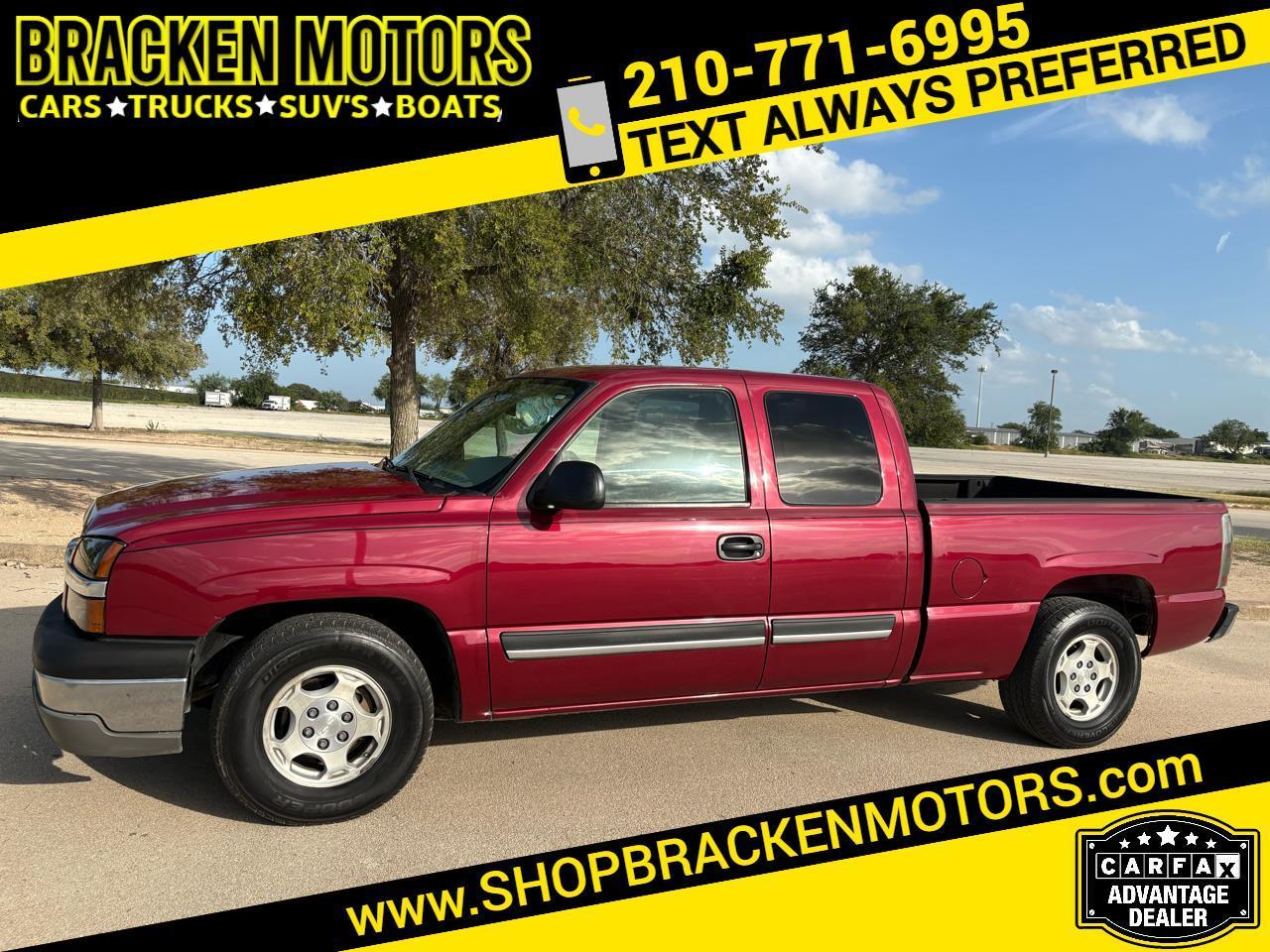 2004 Chevrolet Silverado 1500 Ext Cab  LS