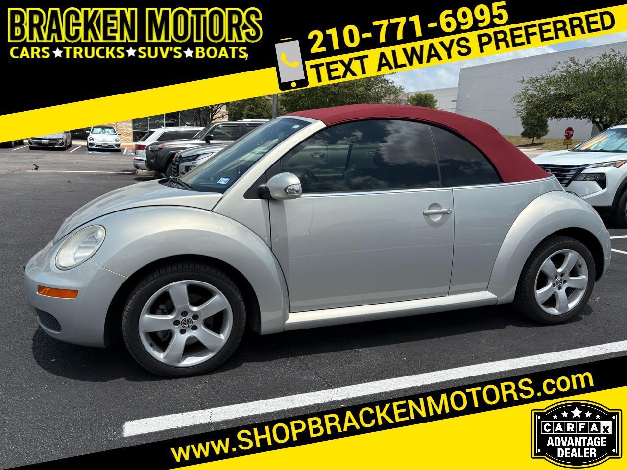 Volkswagen New Beetle Convertible  2009