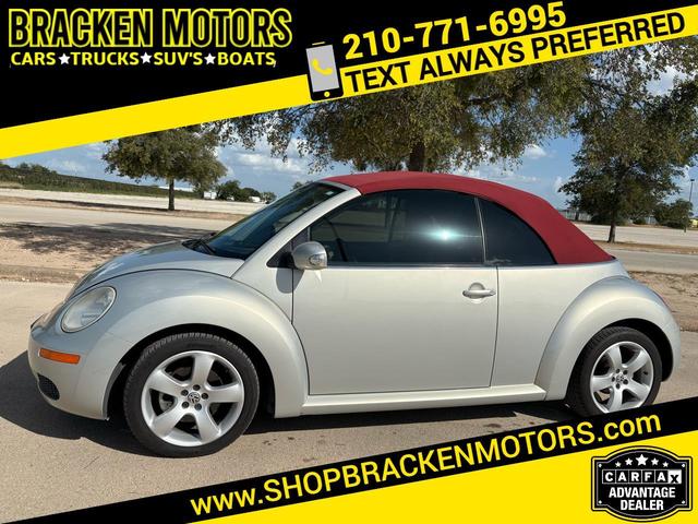 Silver 2009 Volkswagen Beetle Convertible Front-Wheel Drive Automatic