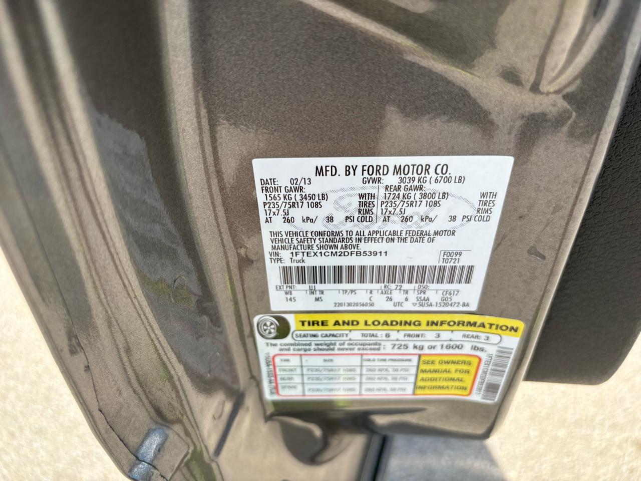Ford F-150  2013
