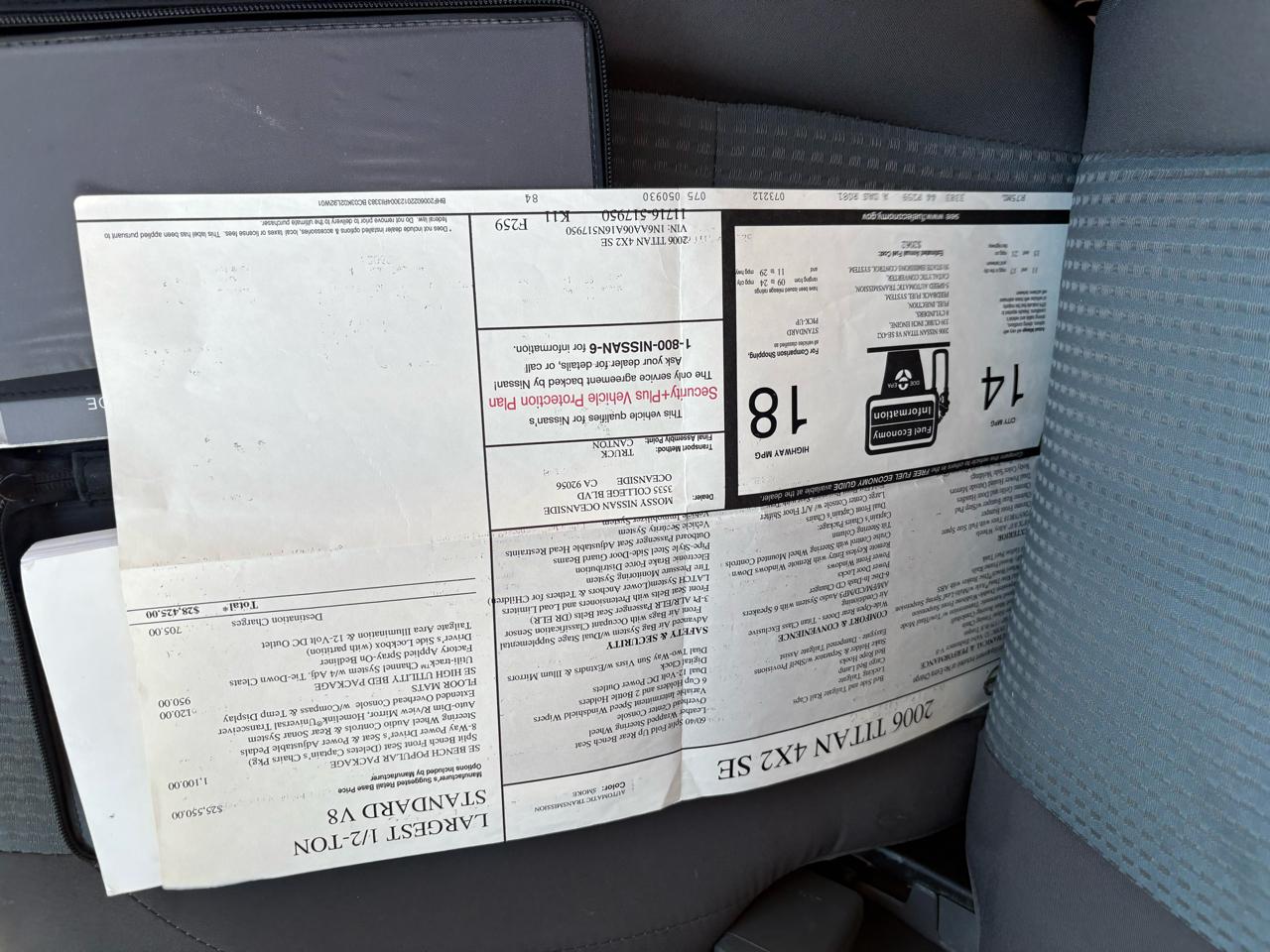 Nissan Titan SE King Cab 2WD 2006