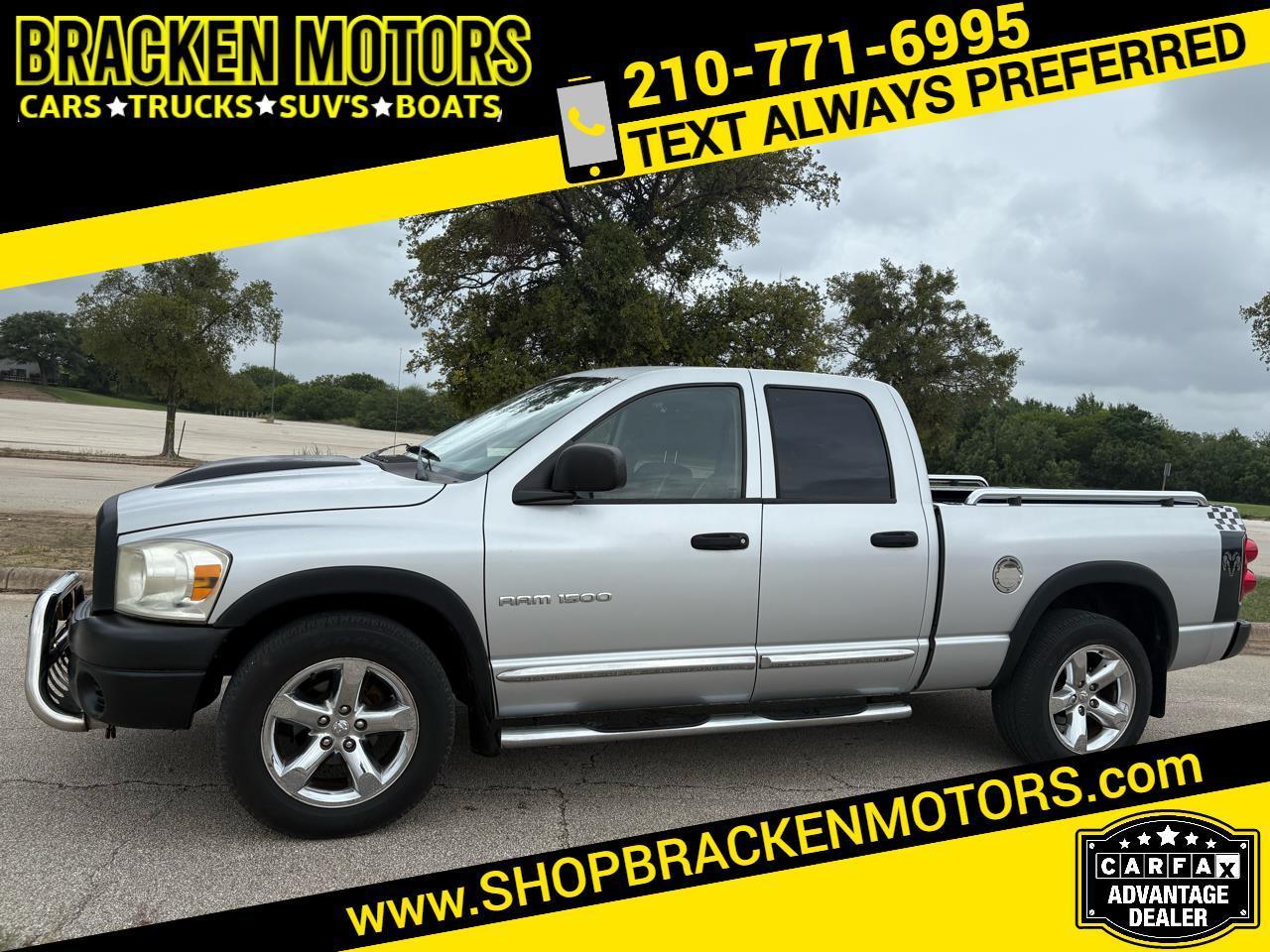 2007 Dodge Ram 1500 2WD Quad Cab  SLT
