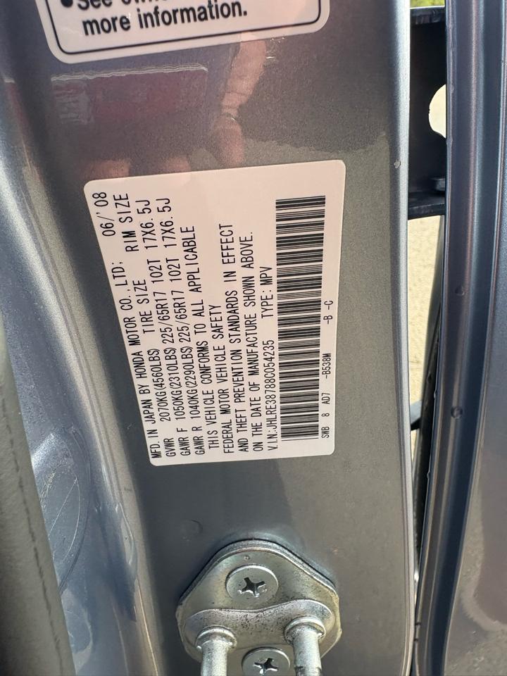 Honda CR-V 2WD 5dr EX-L 2008