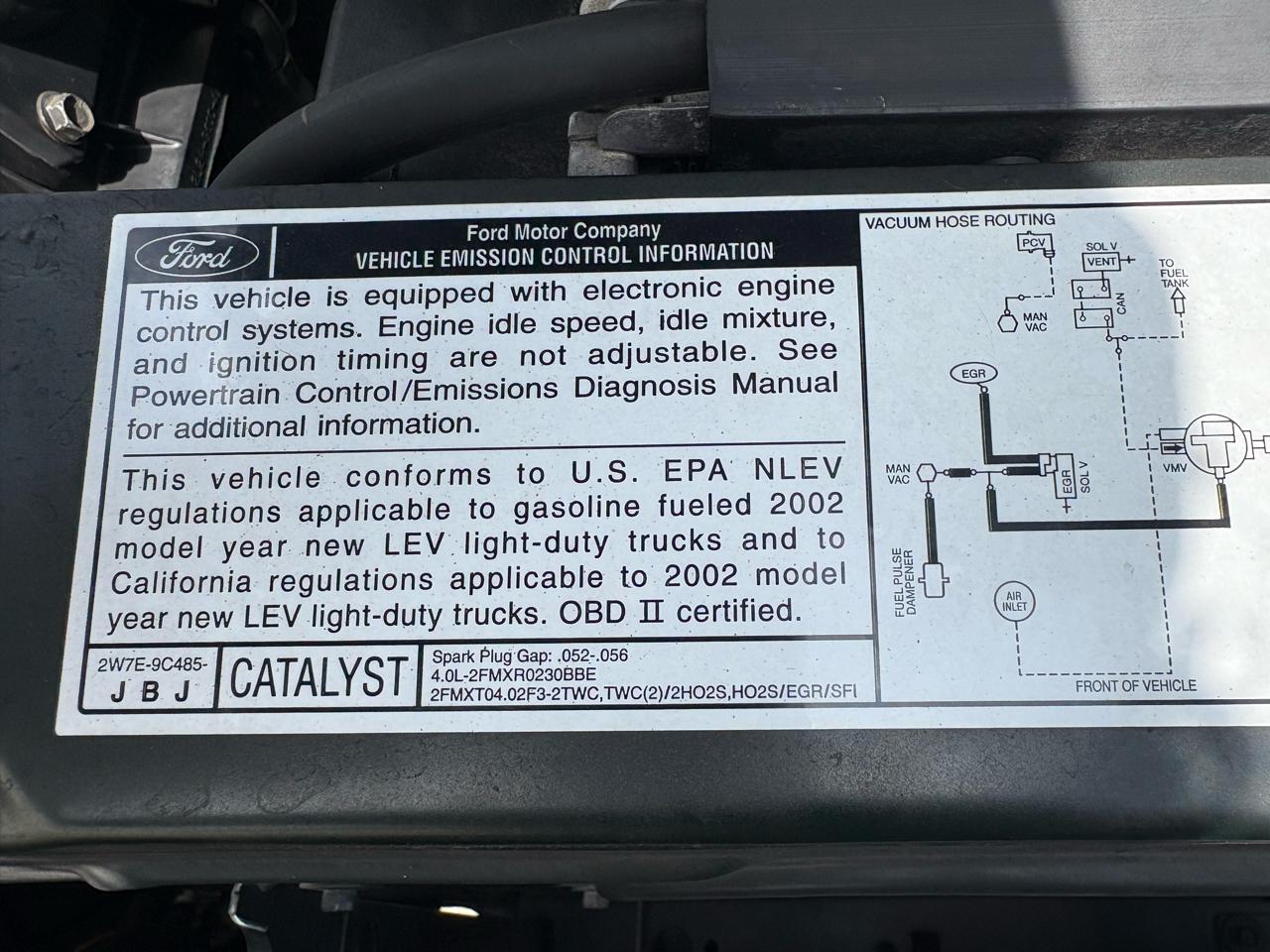 Ford Explorer Sport Trac  2002
