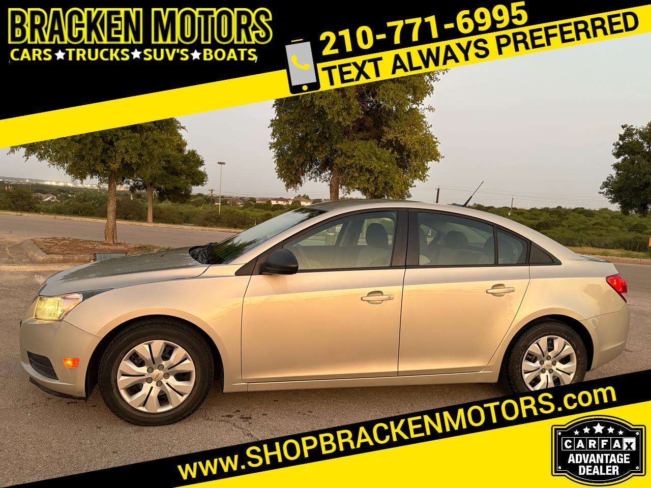 2013 Chevrolet Cruze 4dr Sdn Auto LS