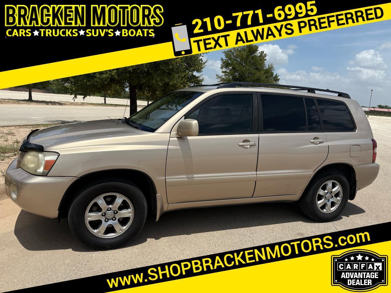 2004 Toyota Highlander 4dr V6 w/3rd Row (Natl)