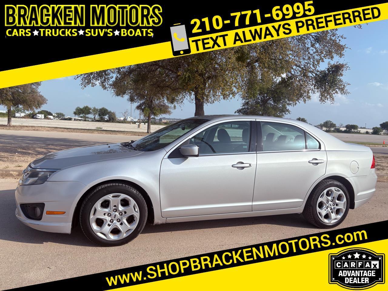2010 Ford Fusion 4dr Sdn SE FWD