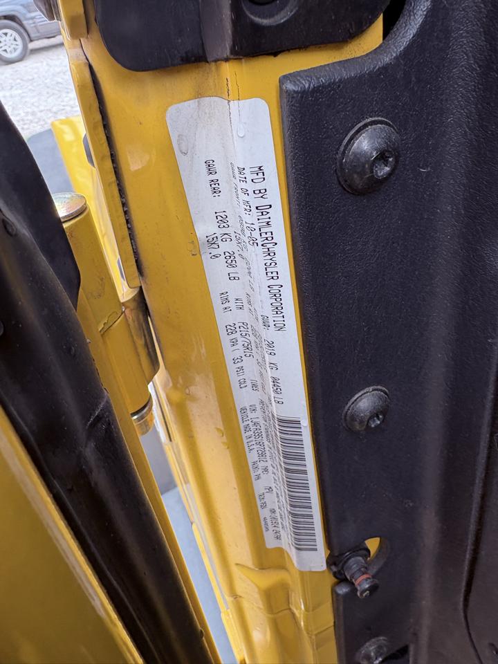 Jeep Wrangler 2dr X 2006