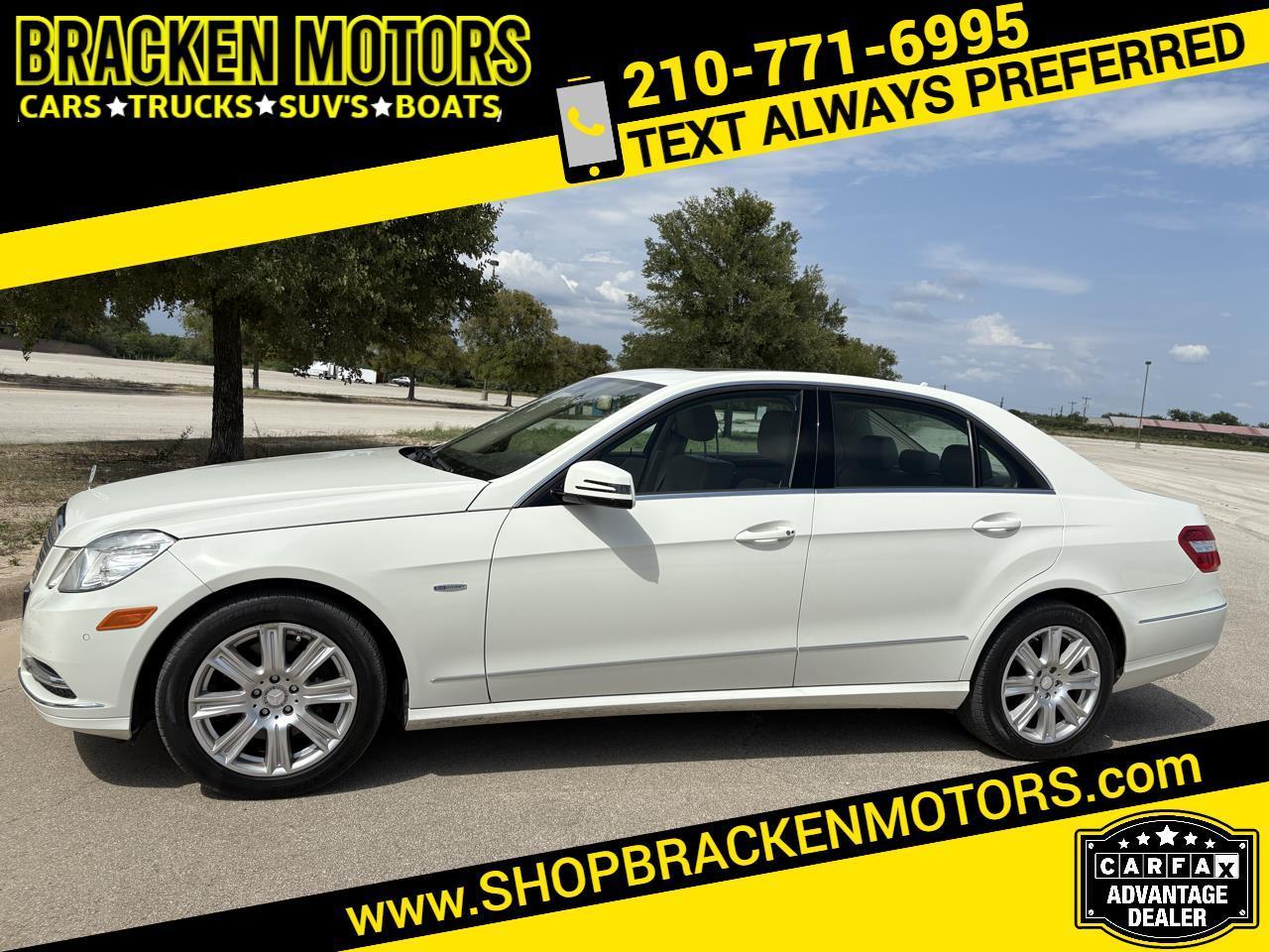 Mercedes-Benz E-Class 4dr Sdn E 350 Sport RWD 2012