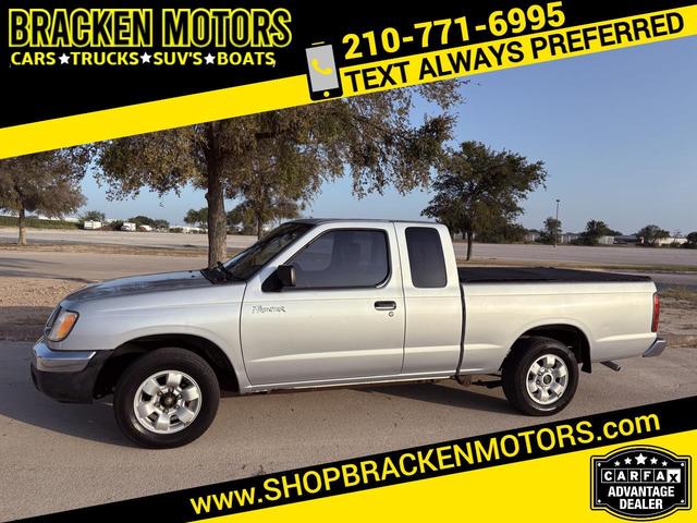 Silver 2000 Nissan Frontier Pickup Truck Rear-Wheel Drive Automatic