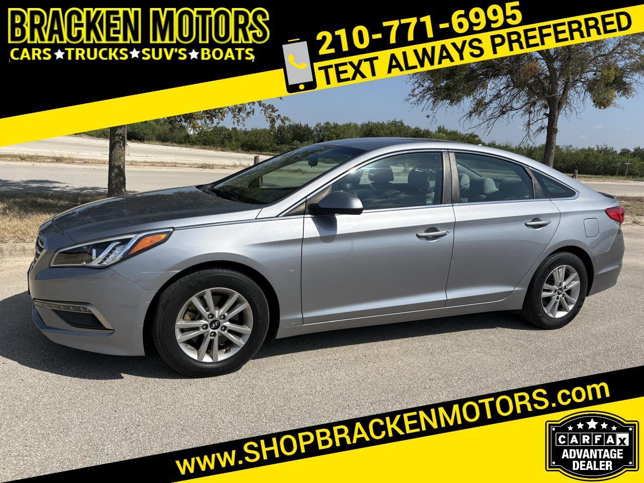 2015 Hyundai Sonata 4dr SEDAN 2.4L SE