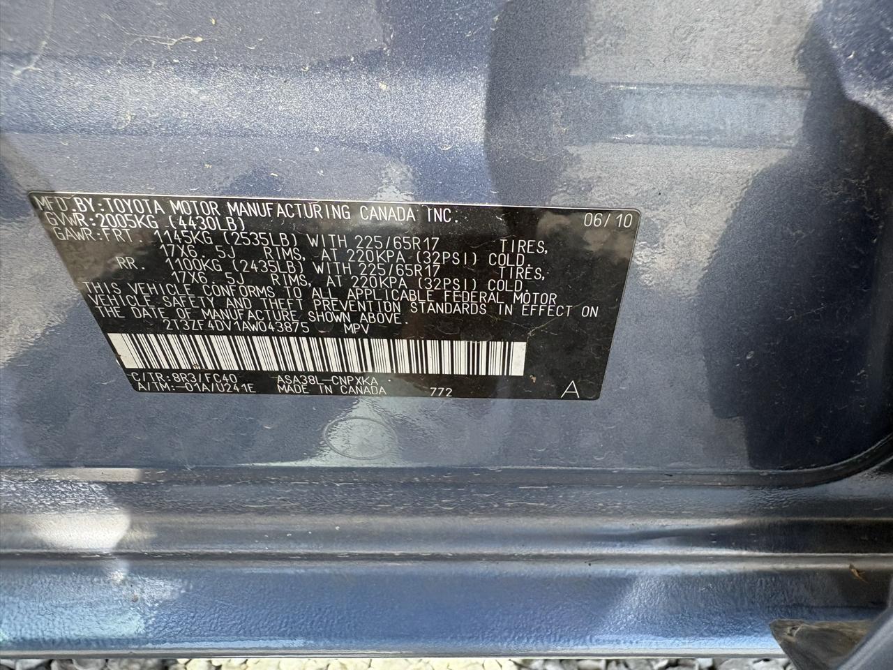 Toyota RAV4  2010