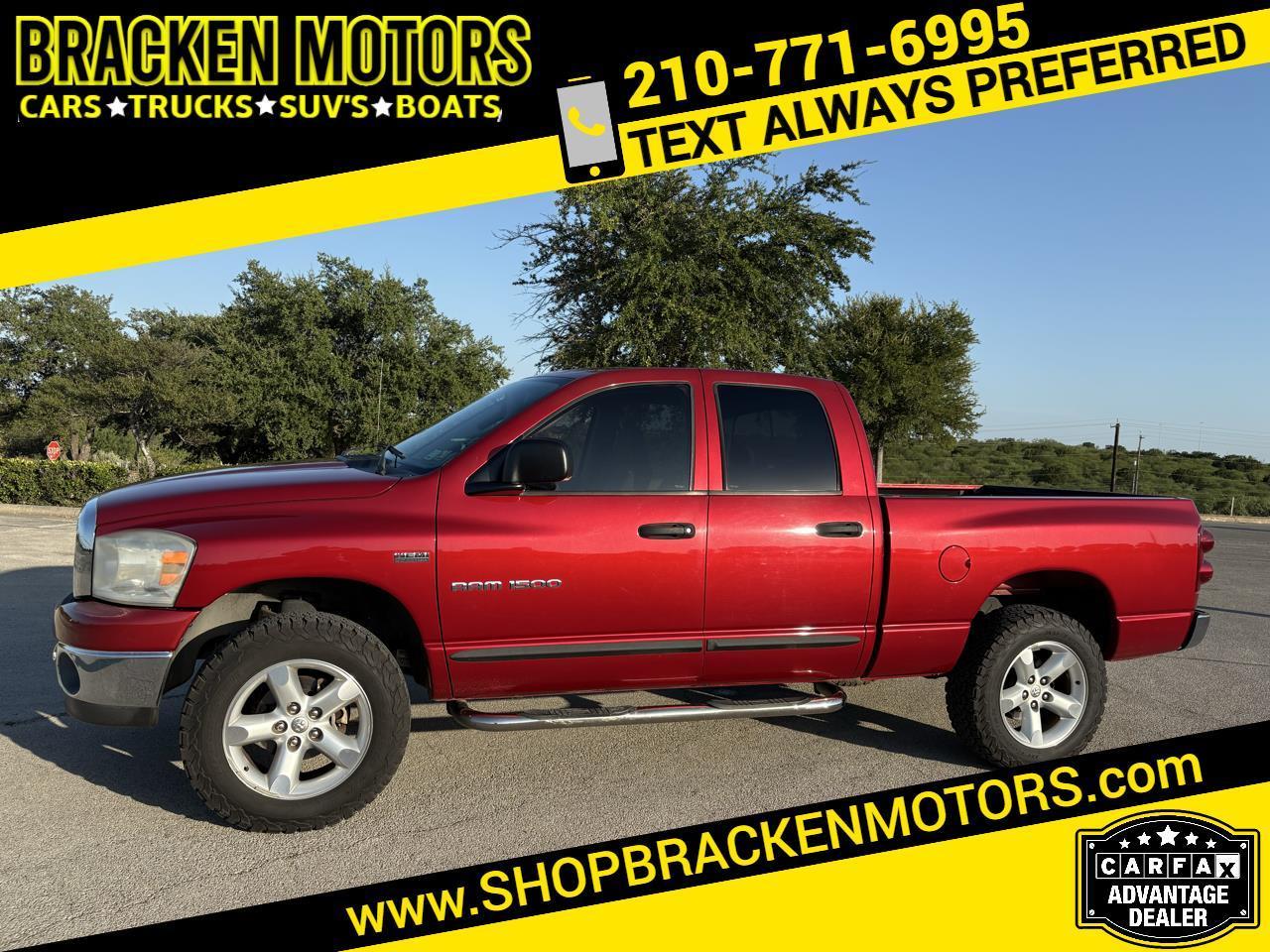 2007 Dodge Ram 1500 4WD Quad Cab 140.5" SLT