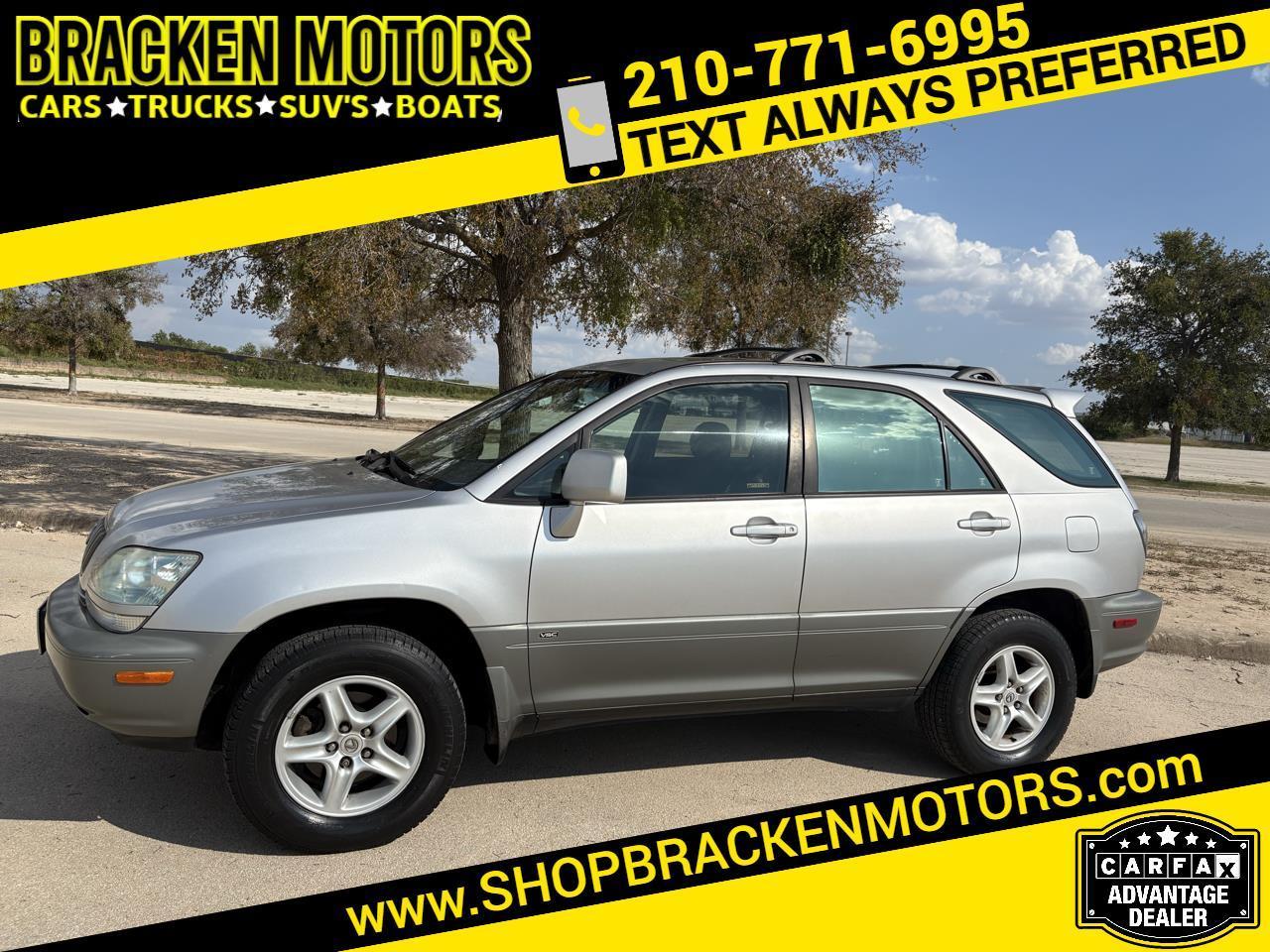 Lexus RX 300 4dr SUV 2001