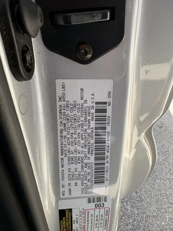 Toyota Tacoma  2006