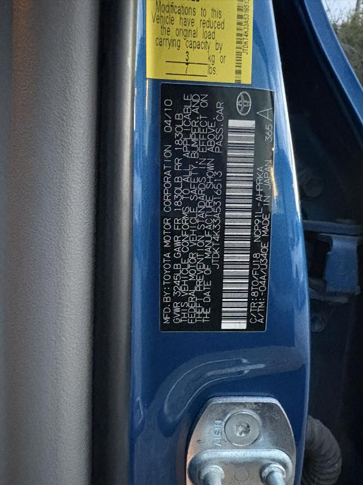Toyota Yaris  2010