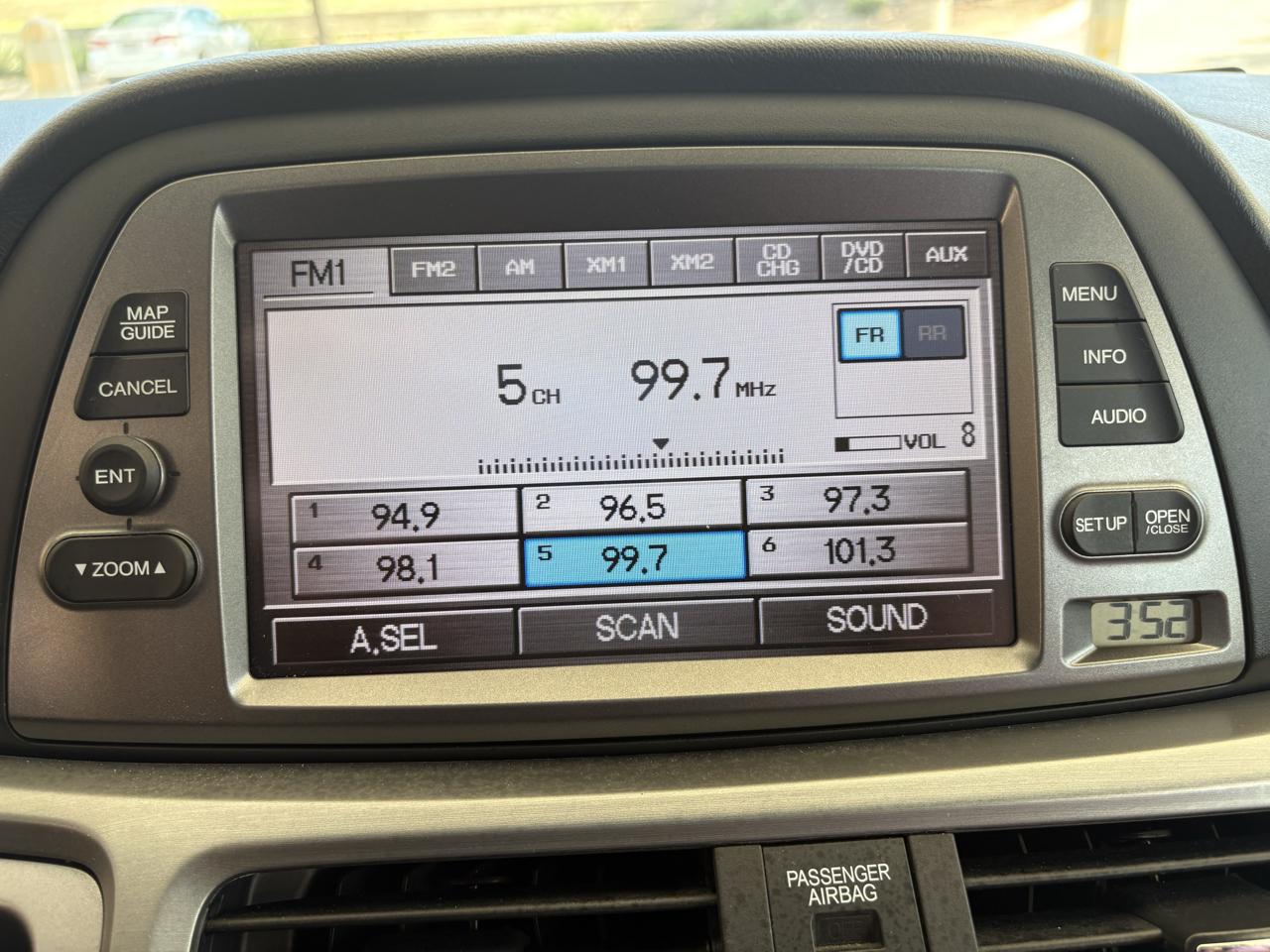 Honda Odyssey 5dr Touring 2009