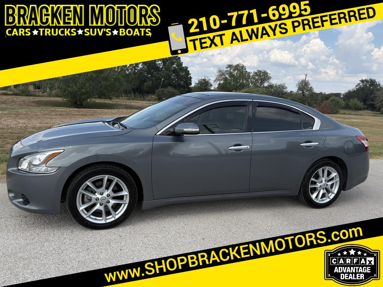 Gray 2010 Nissan Maxima Sedan Front-Wheel Drive Automatic