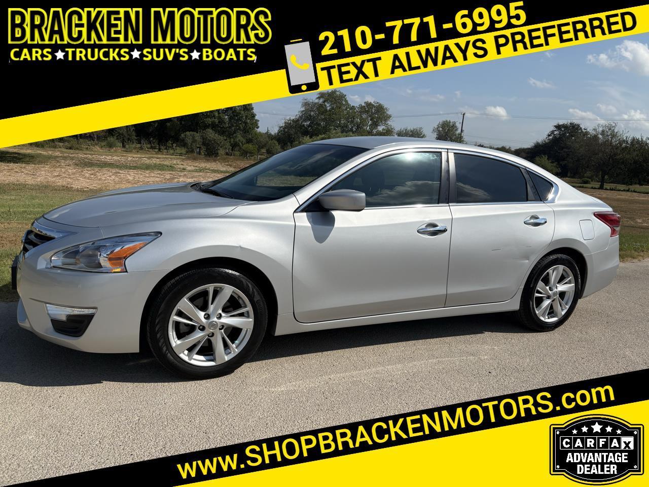 Nissan Altima 4dr Sdn I4 2.5 SV 2013