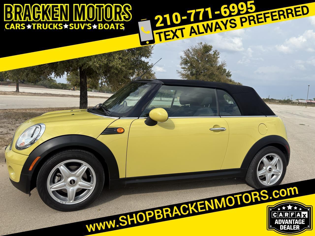 2009 MINI Cooper Convertible 2dr