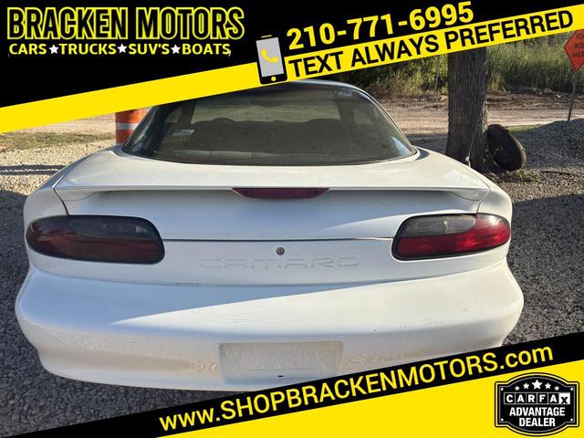 White 1995 Chevrolet Camaro Coupe Rear-Wheel Drive Automatic