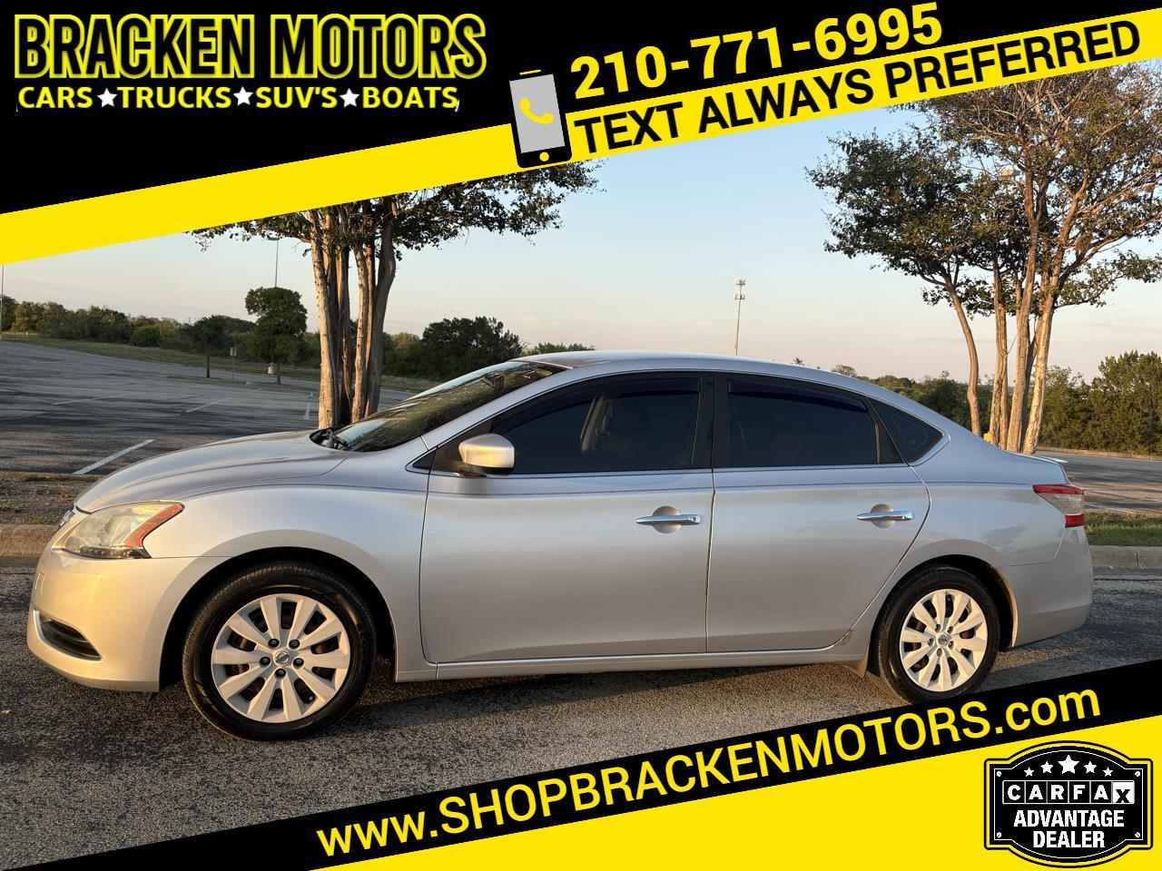 2014 Nissan Sentra 4dr Sdn I4 CVT FE+ SV