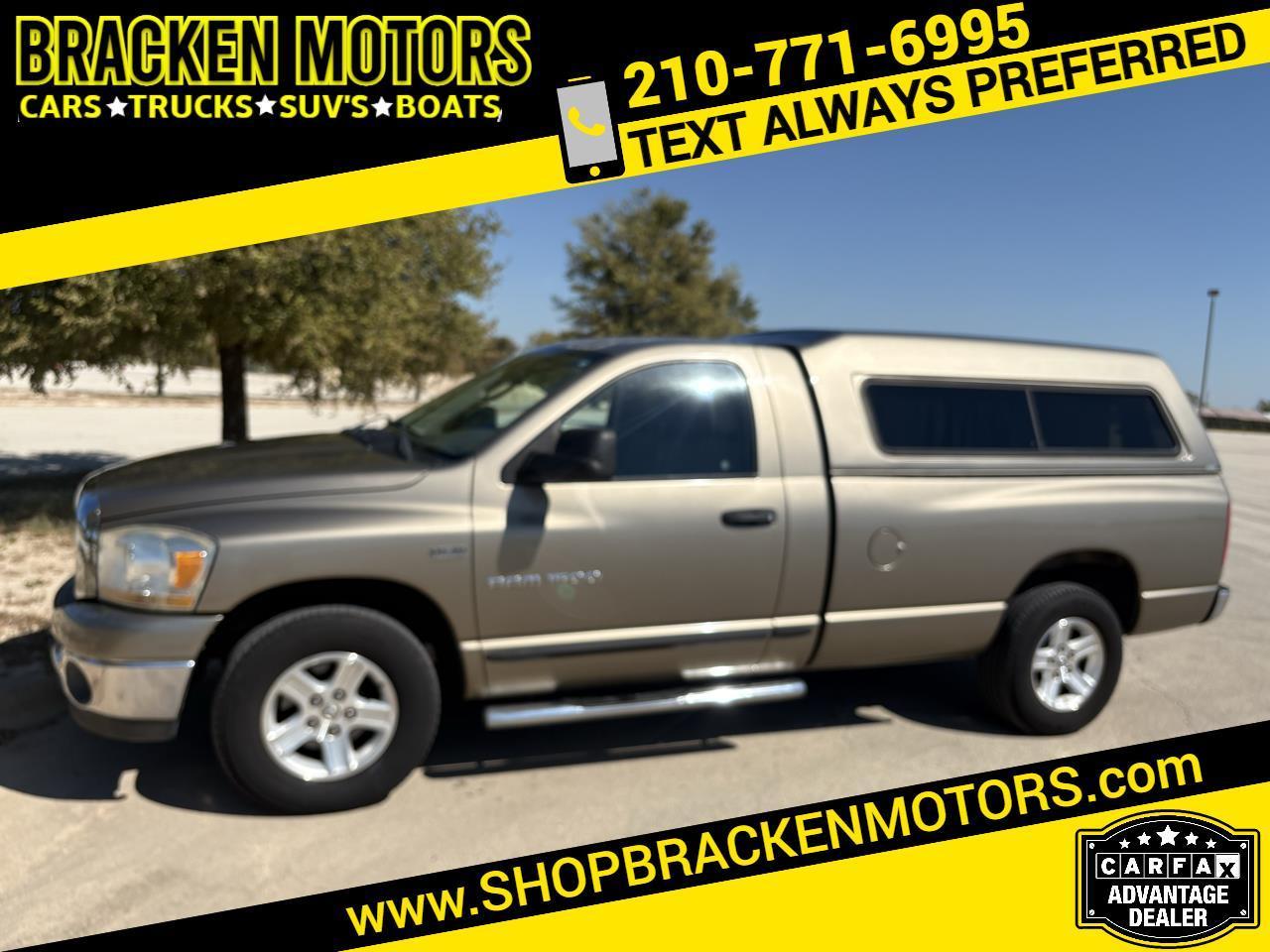 2006 Dodge Ram 1500 2dr Reg Cab 140.5 SLT