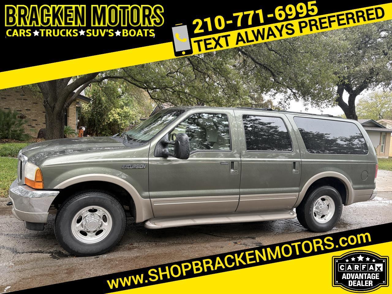 2000 Ford Excursion 137" WB Limited 2WD