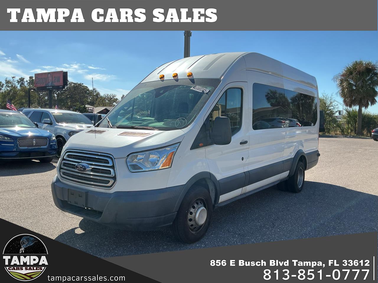 2017 Ford Transit 350 Wagon HD High Roof XLT Dual Slide. 148 WB EL