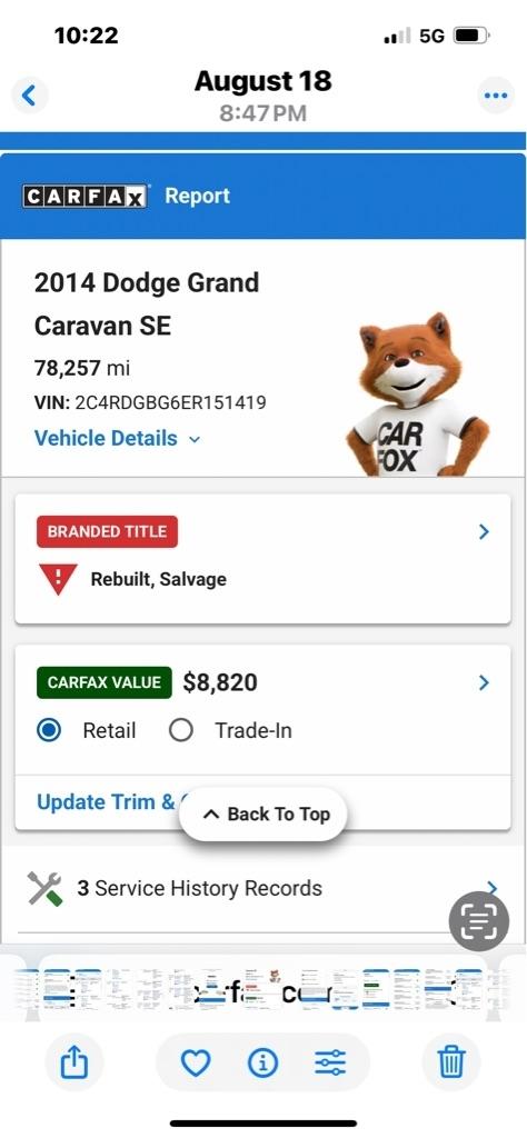 Dodge Grand Caravan  2014