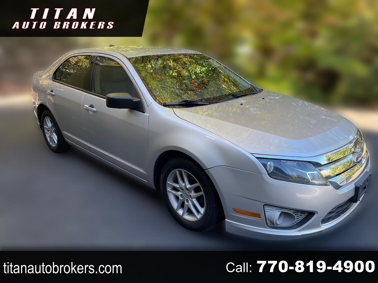 2011 Ford Fusion I4 S