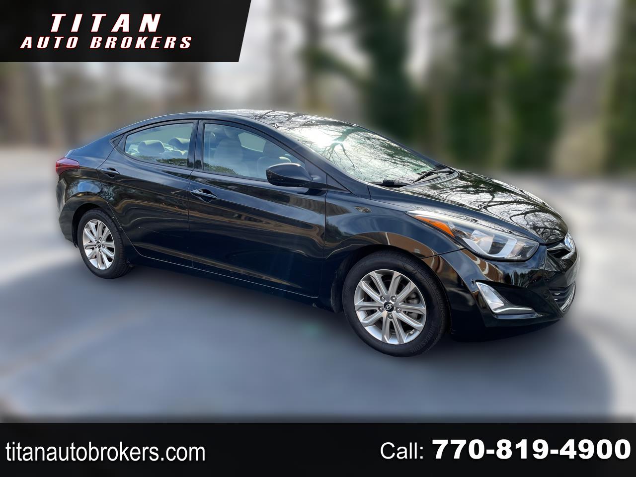 2014 Hyundai Elantra GLS Auto