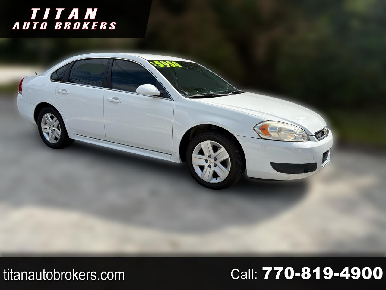 Chevrolet Impala Police Cruiser 2014