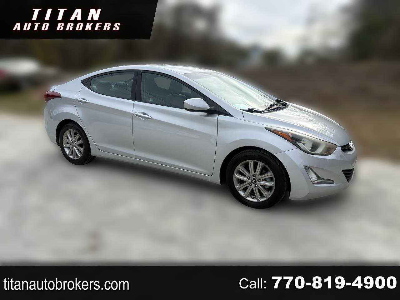 Hyundai Elantra 4dr Sdn Auto SE 2015