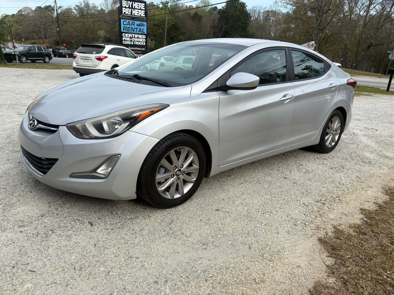 Hyundai Elantra 4dr Sdn Auto SE 2015