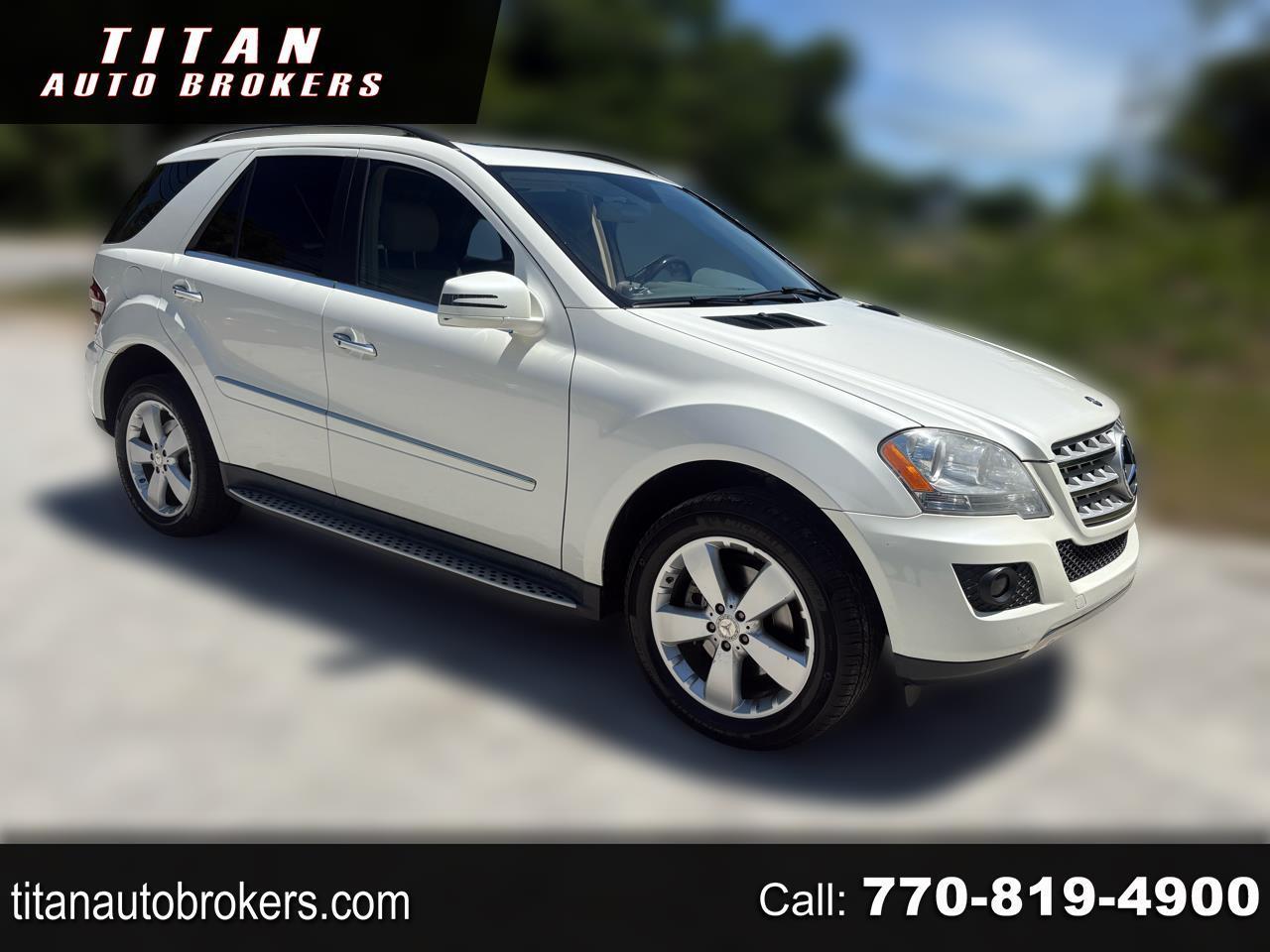 Mercedes-Benz M-Class RWD 4dr ML 350 2011