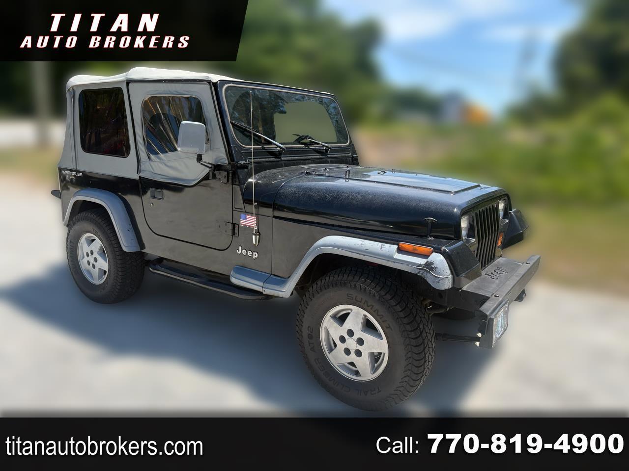 Jeep Wrangler 2dr "S" 1993