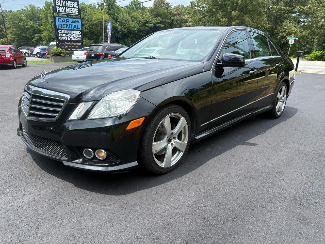 Mercedes-Benz E-Class 4dr Sdn E 350 Luxury 4MATIC 2010